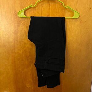 Banana Republic Sloan fit skinny black pants